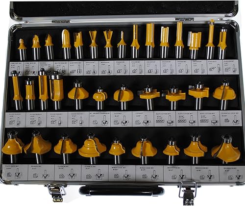 Miniatura 6 de Shop4Omni - Juego de 35 brocas de carburo con vástago de 14 pulgadas