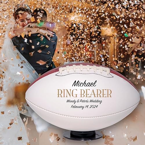 Miniatura 5 de Regalo de boda personalizado de fútbol personalizado, padrino de boda, padrino, mejor hombre, dama de honor, regalo de recuerdo de portador de