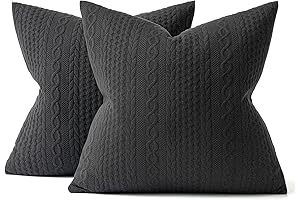 MIULEE Modern Decorative Throw Pillow Covers