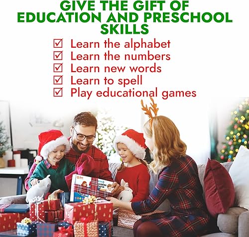 Miniatura 24 de Just Smarty Tabla de pared del alfabeto, para niños de 1 a 3 años, ABC y 123, aprendizaje, regalo educativo para 1, 2, 3, 4 y 5 años, terapia