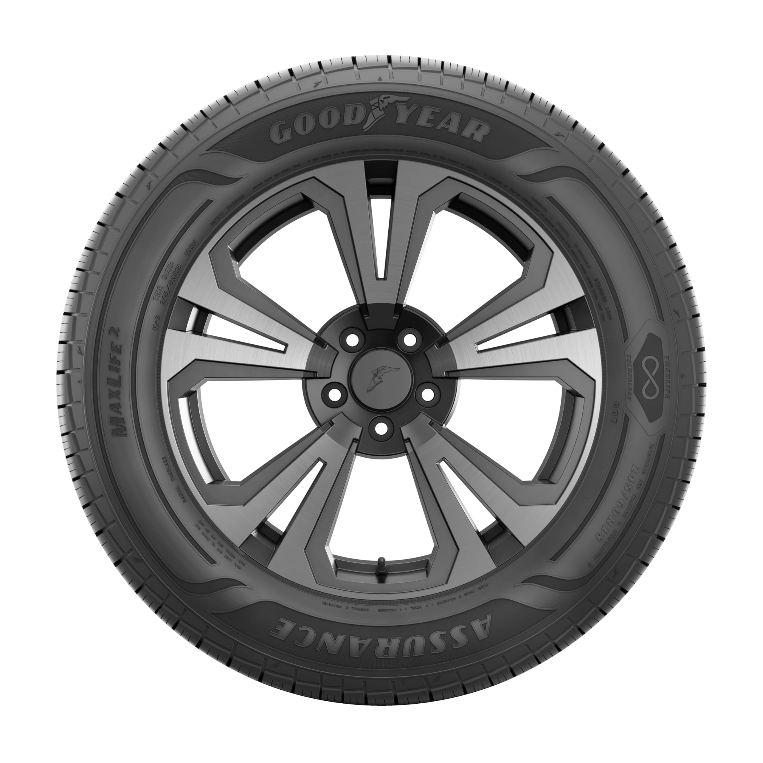 Amazon.com: Goodyear Assurance Maxlife 2 205/55R16 94V All- Season