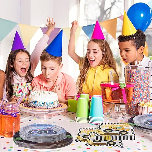 Miniatura 5 de Platos y servilletas de fiesta de avión, decoraciones de fiesta de avión, suministros de fiesta de avión para 20 invitados