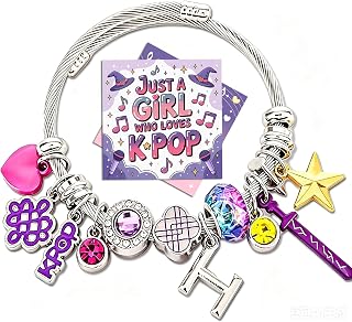 Inspired Bracelet Set for Women Adjustable Stainless Steel Bracelets, Birthday Gift