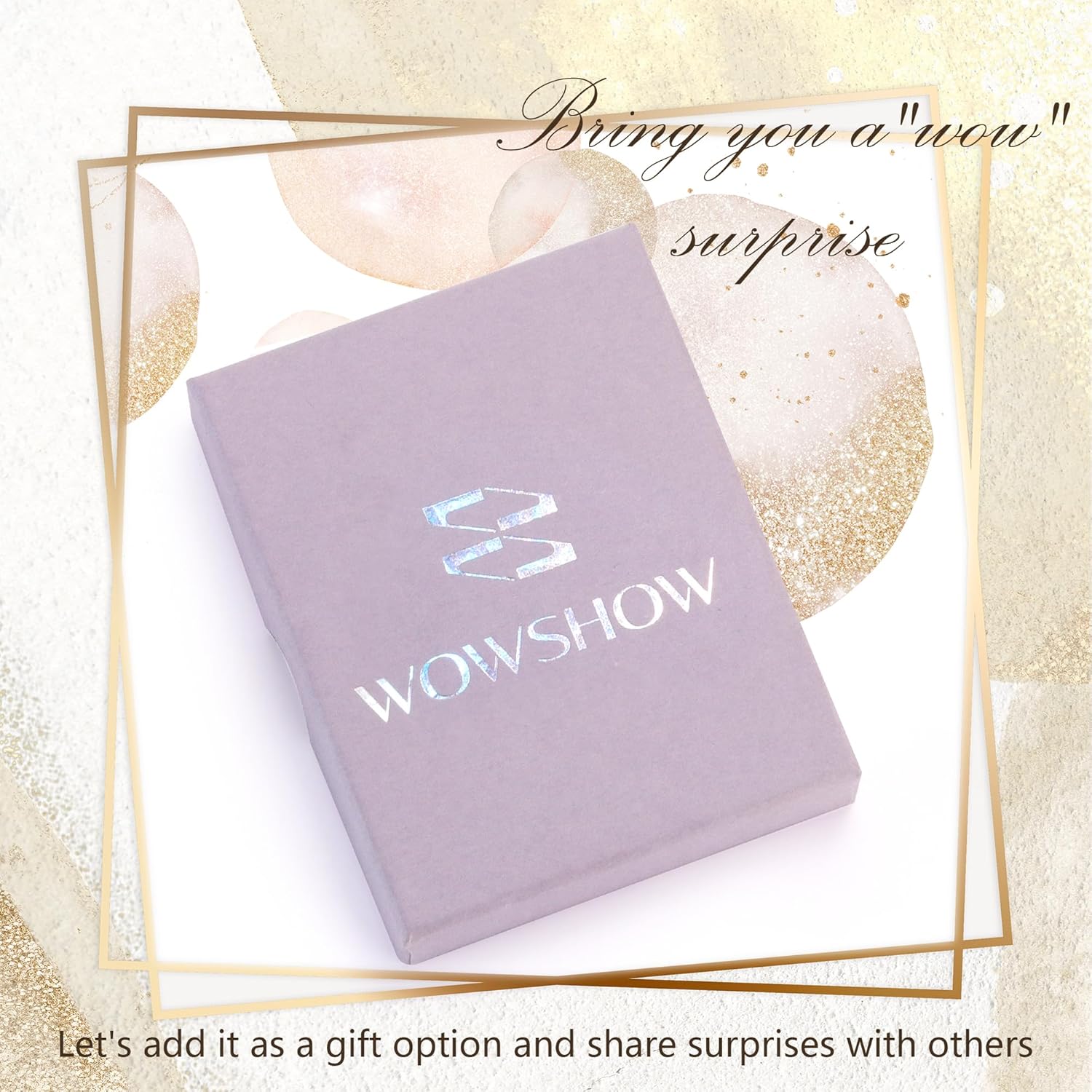 Wowshow Gold Hoop Earrings for Women 14K Gold Plated Hoops Chunky Open Hoops Earrings Lightweight - Image 5