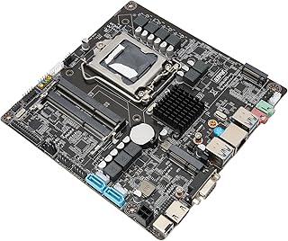 Placa-mãe Micro ITX B250 Placa-mãe de PC LGA 1151 Dual Channel DDR3 Com Transferência de Dados Estável LAN de 1000 Mbps USB SATA 8 Pinos HD CON Placa-mãe de Jogos