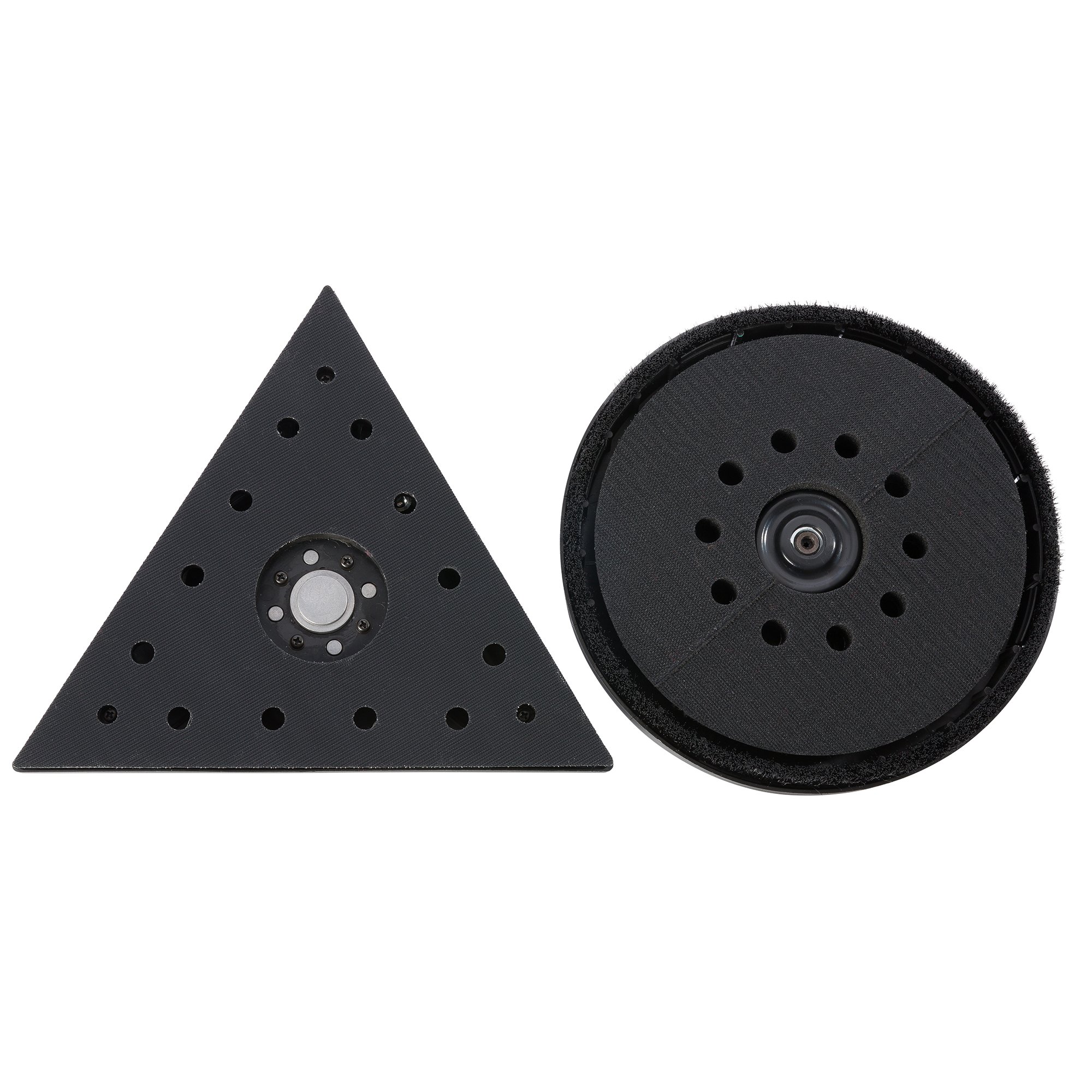 Arebos Trockenbauschleifer 710W | Langhalsschleifer mit Dual-Pad Schleifkopf Ø225mm | Teleskopstange, Absaugsystem, Schwenkbarer Kopf | inkl. 12 Schleifscheiben & Koffer