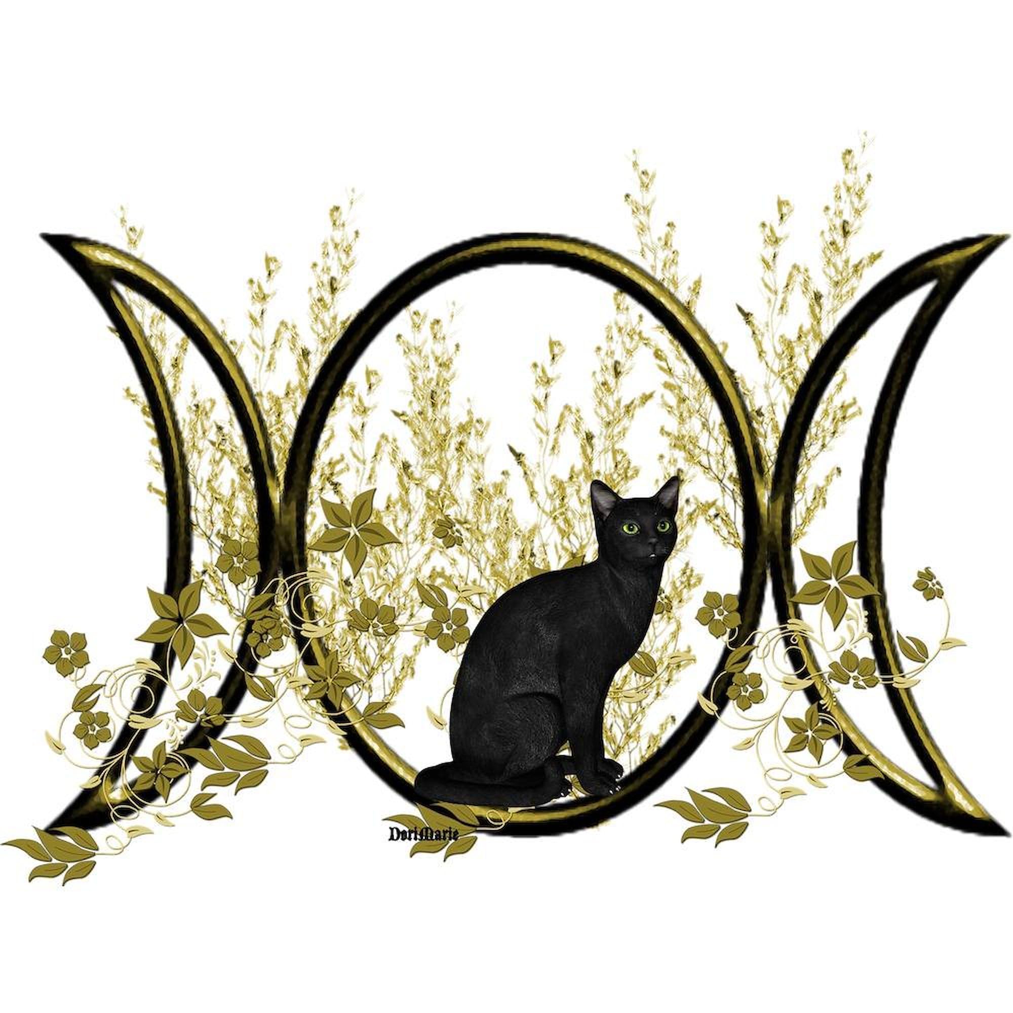 CafePress Triple Moon Art Series Cat Queen Duvet Cover, Printed Comforter Cover, Unique Bedding