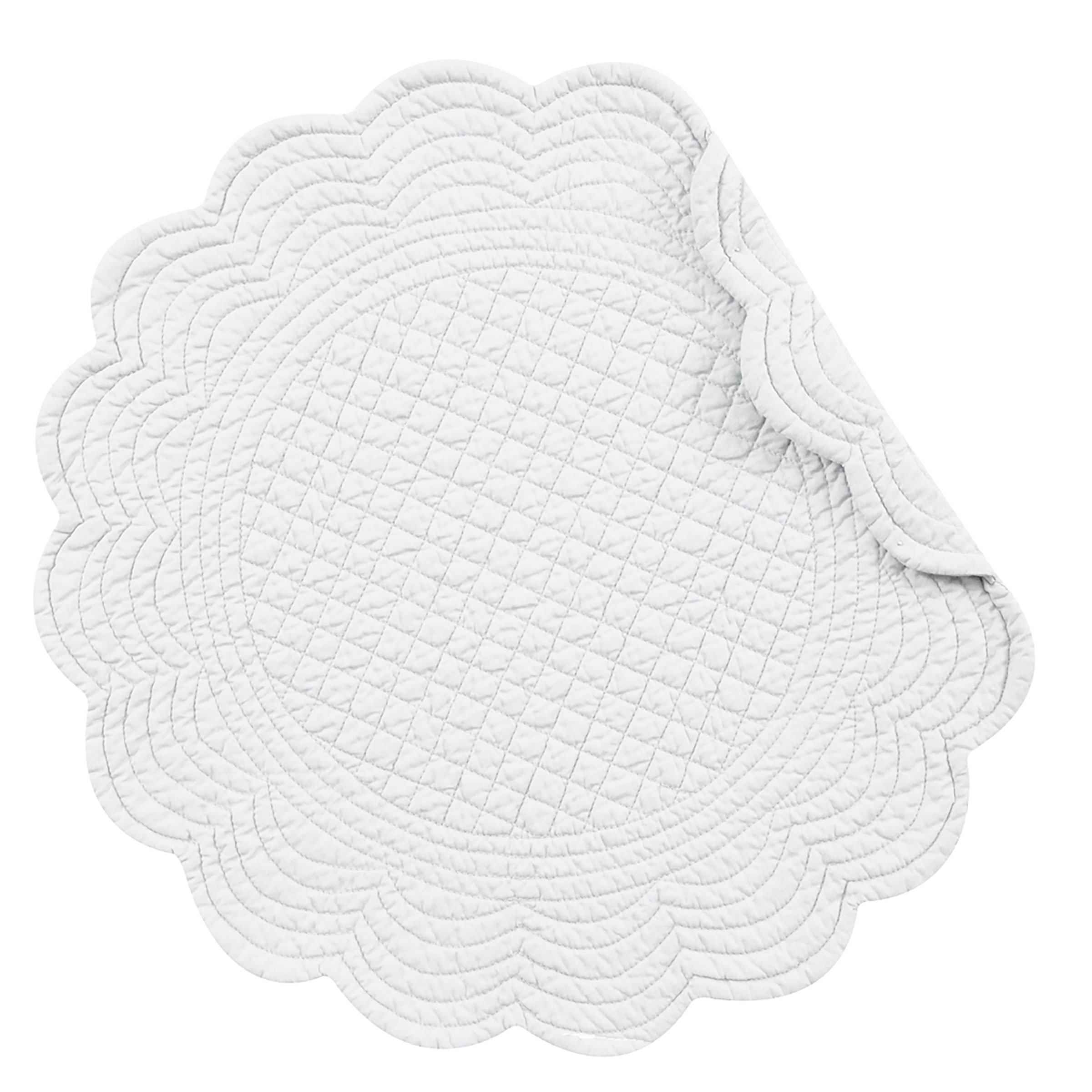 Round Quilted Placemat Pattern FREE Quilt Patterns