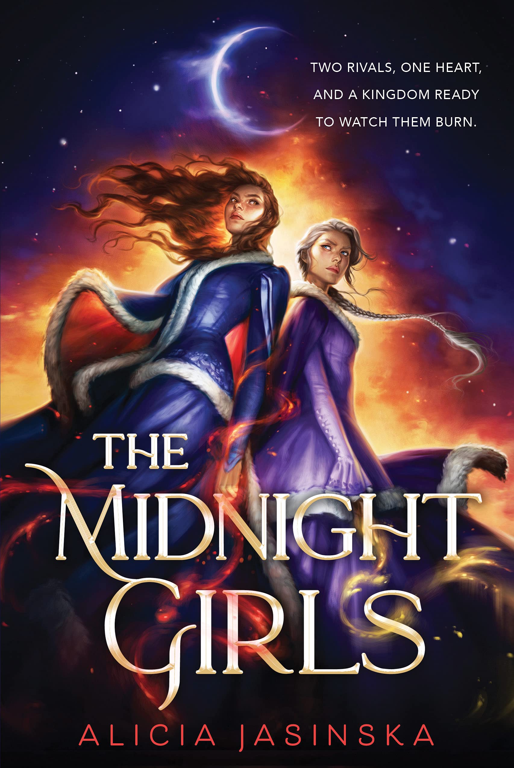 The front cover of The Midnight Girls by Alicia Jasinska