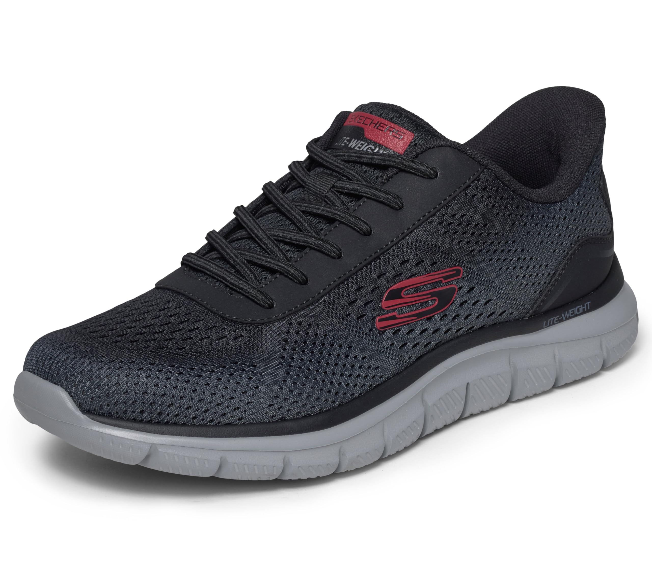 Skechers Herren Track Revno Hands Free Slip-in Sneaker