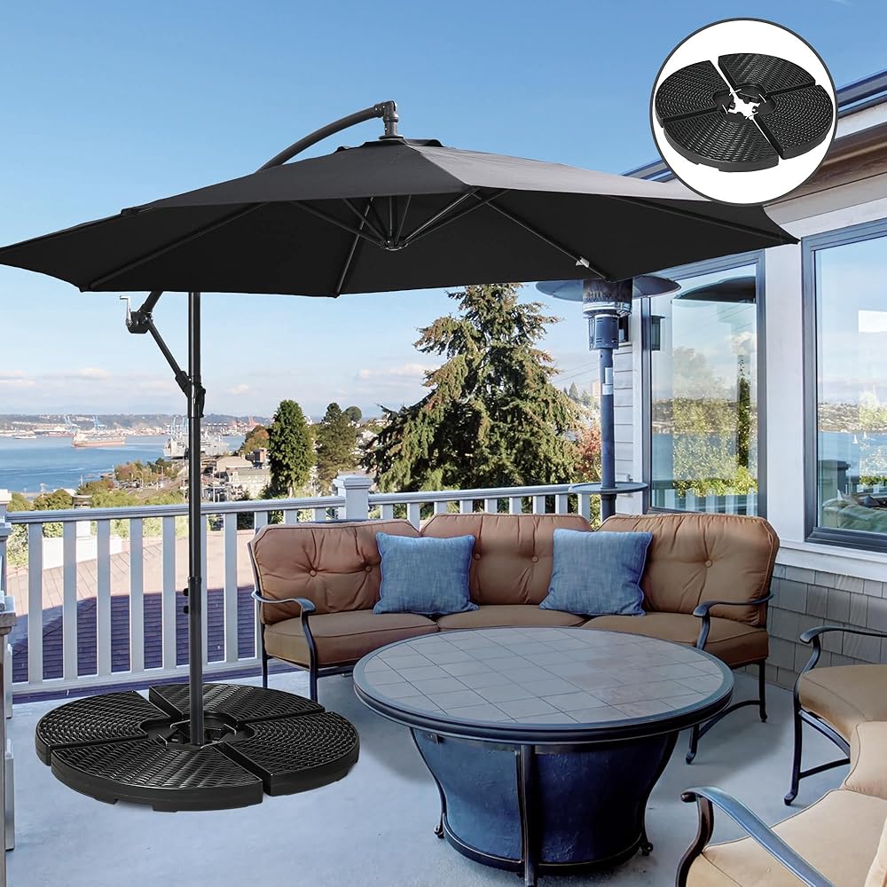 Amazon.com : Outsunny HDPE Material Patio Umbrella Base