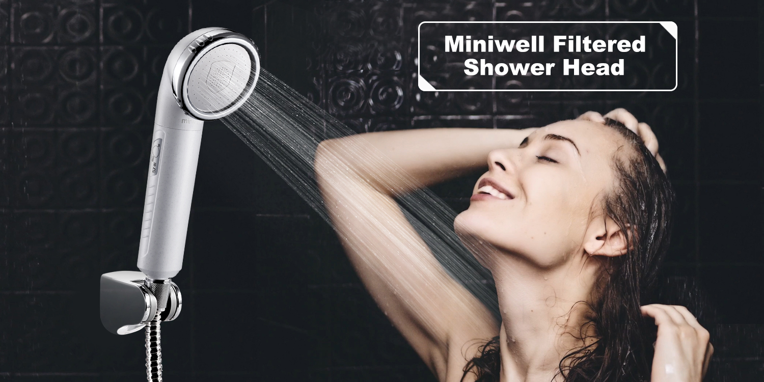 miniwell Shower Head Filter L750Series (Filtered Shower Head L750