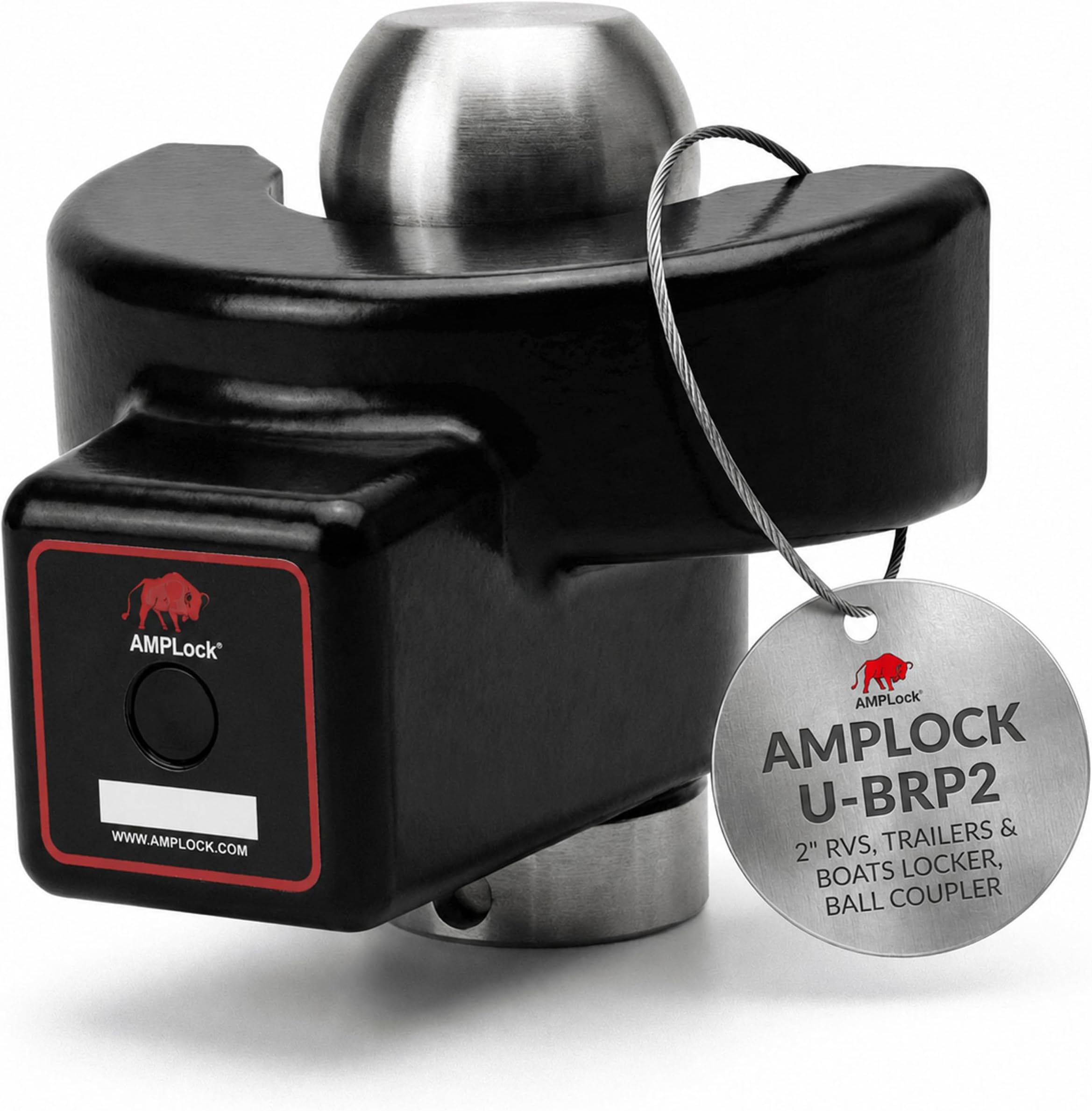 AMPLock Standard 2" Heavy Duty Trailer Coupler Lock - U-BRP2