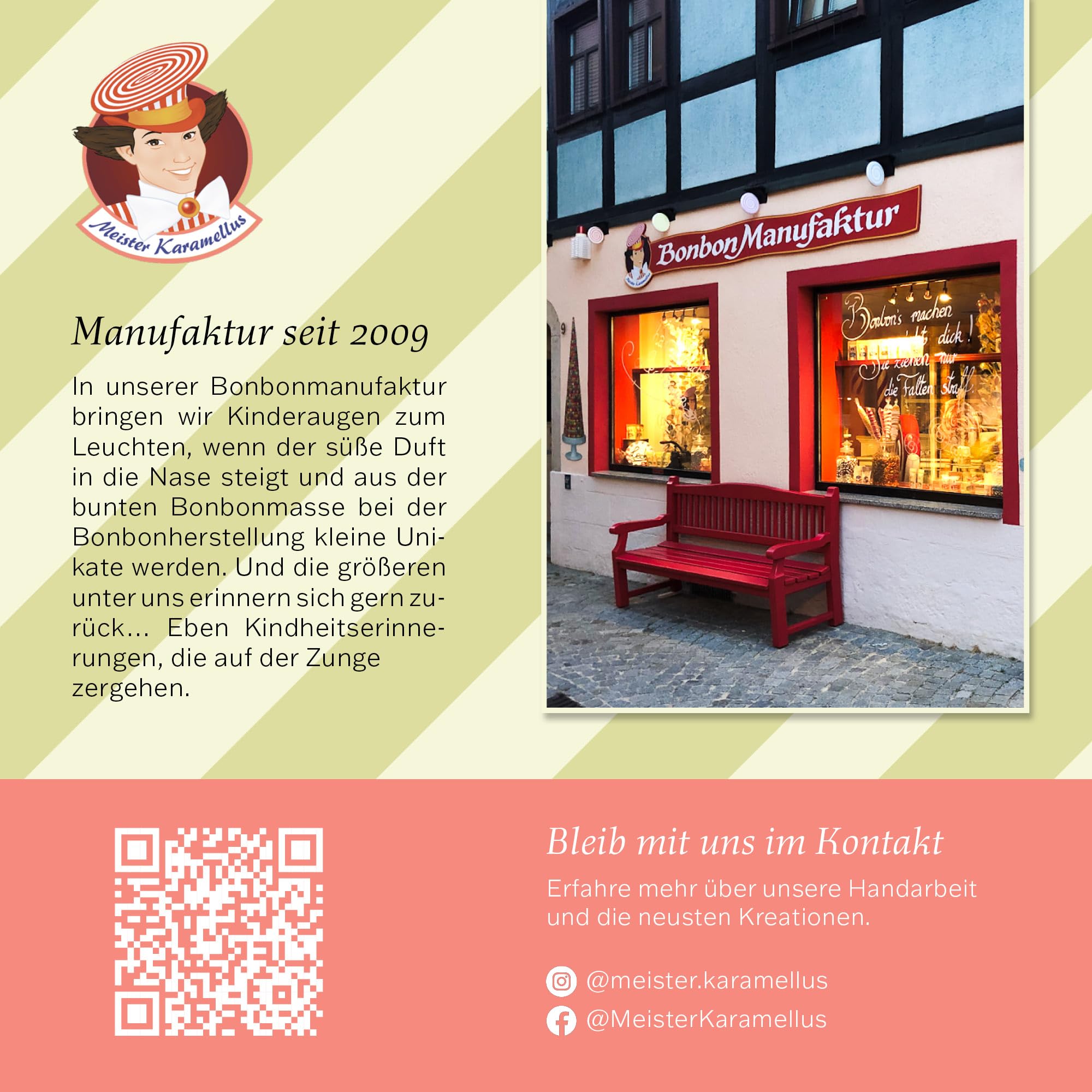 Original Meister Karamellus Lakritz BonBons (9 x 80g Tüte) Kräuterbonbons 100% Handarbeit aus deutscher Manufaktur, Lutschbonbon frei von Geschmacksverstärkern - Ideal für Kinder & Erwachsene