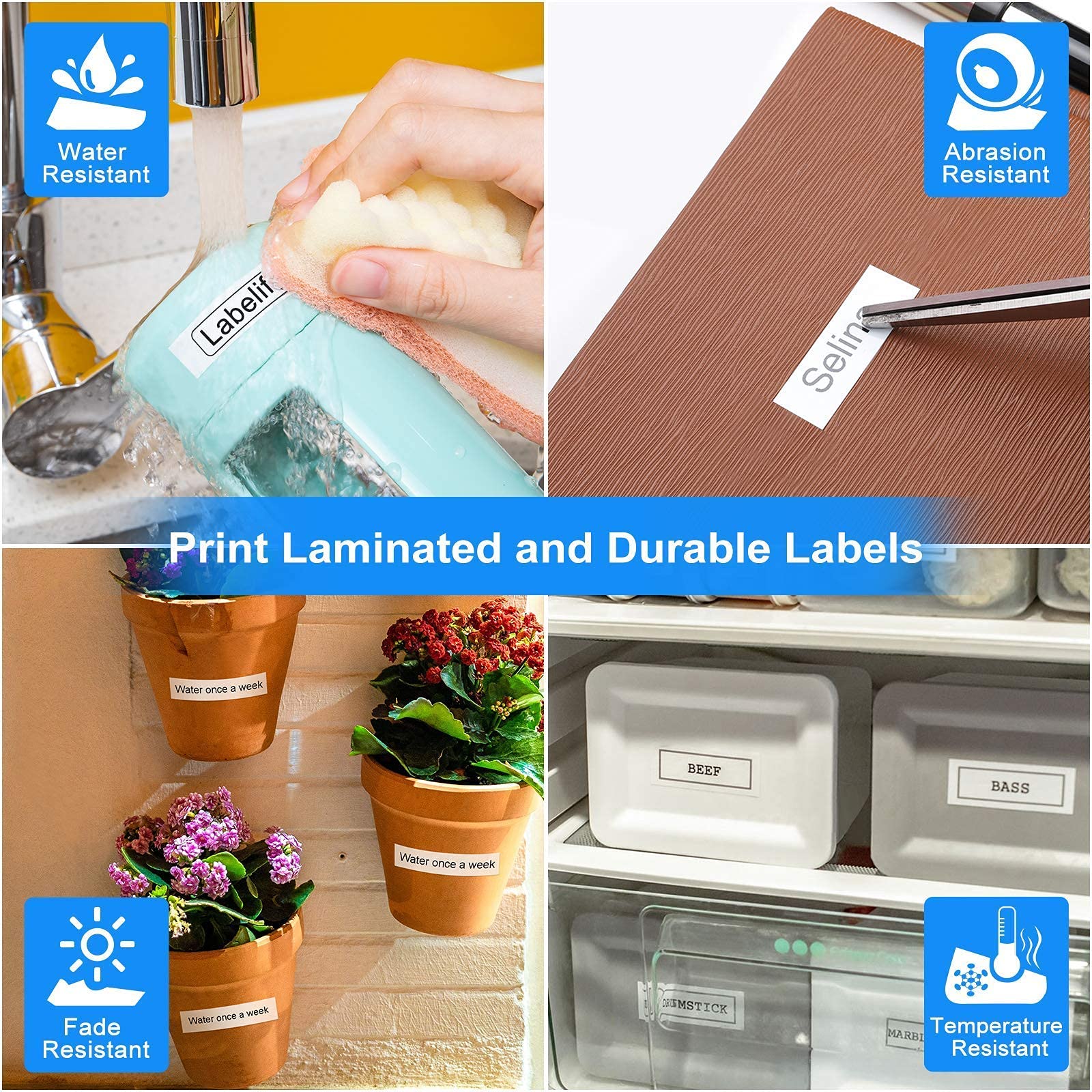 Buy Labelife Label Maker Machine, Portable Label Maker D210S with
