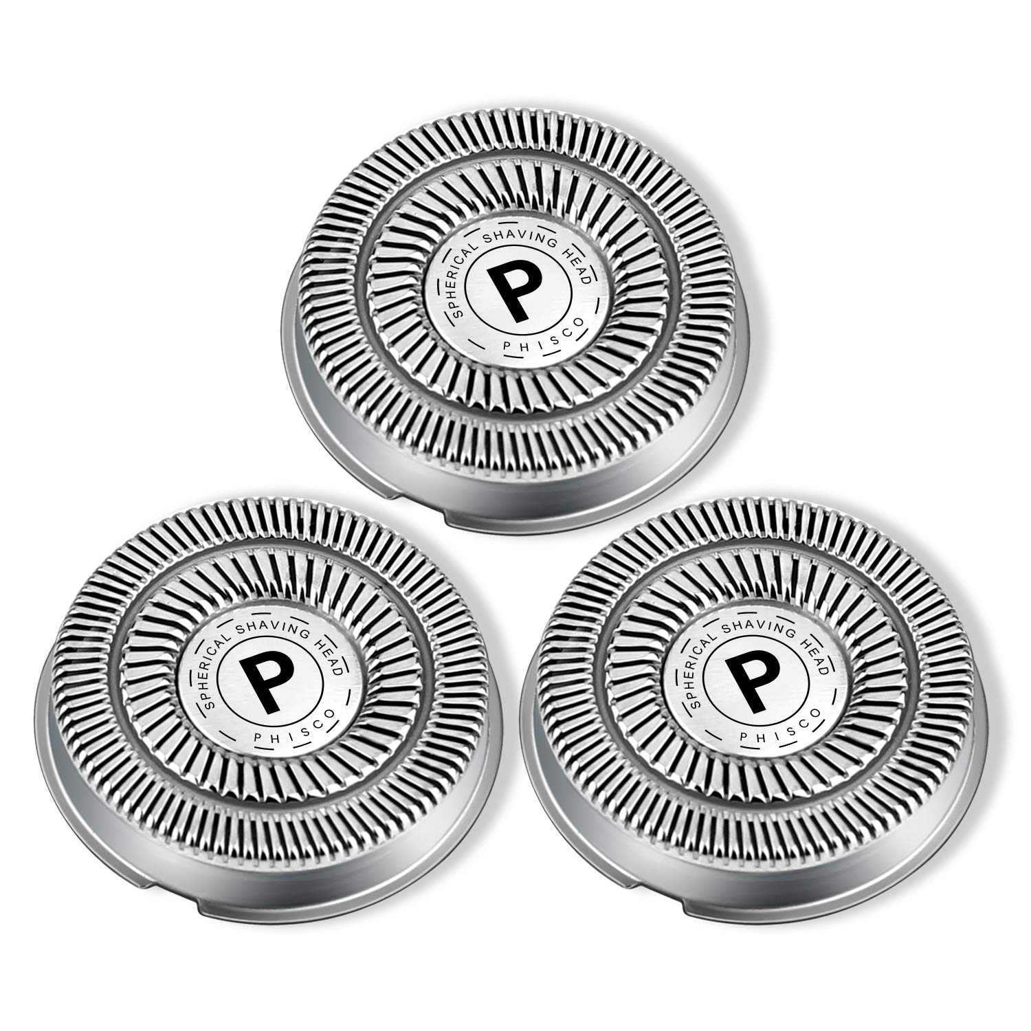 Phisco 3 PCS Replacement Shaver Head Replacement Cutter Net Blades for Electric