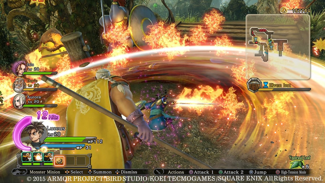 Dragon Quest Heroes: The World Tree's Woe and the Blight Below by Square Enix