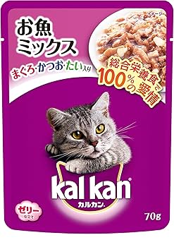 カルカン パウチ パテ 6箱 / 1箱（16袋入）96袋 No.3764 Amazon.co.jp: カルカン パウチ 1歳から 70g×16袋 お魚ミックス