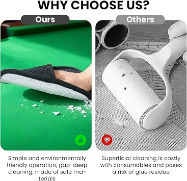Pool Table Cleaner Kit,Billiard Cleaning Spray and Billiard Table Brush-Billiard Table Maintenance Accessory Set,Suitable for Billiard Players to Maintain the Cleanliness of Billiards