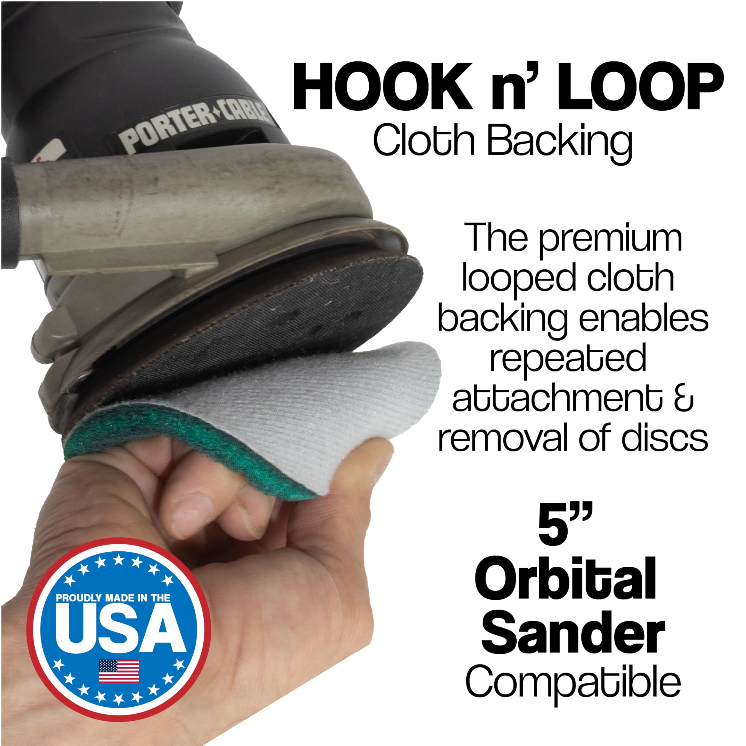 5" Abrasive Pads - Paint Removal & Sanding -2 5" Abrasive Pads - Paint Removal & Sanding -2