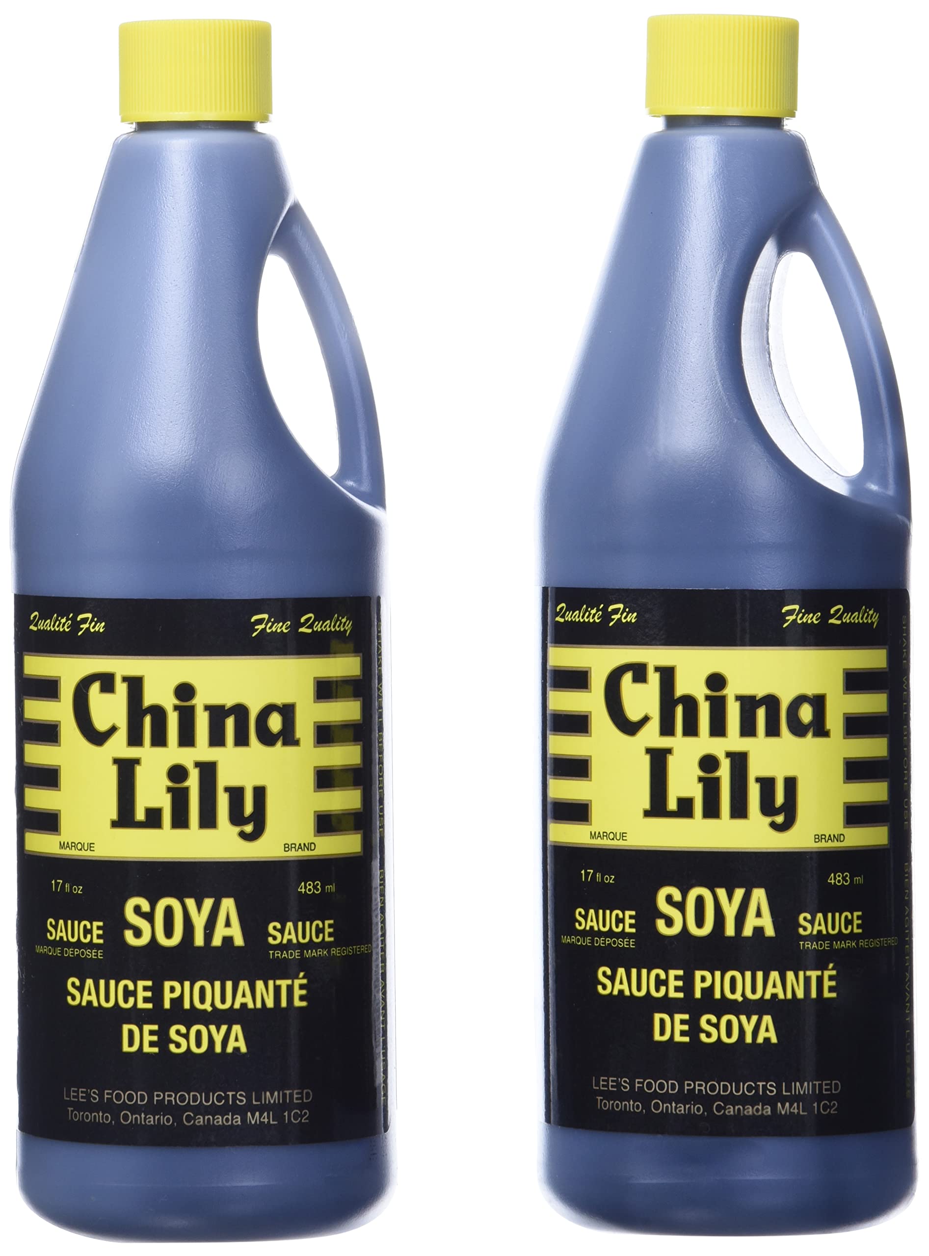 China Lily Soy Sauce 483ml/16.3 fl. oz, (2pk) {Imported from Canada}