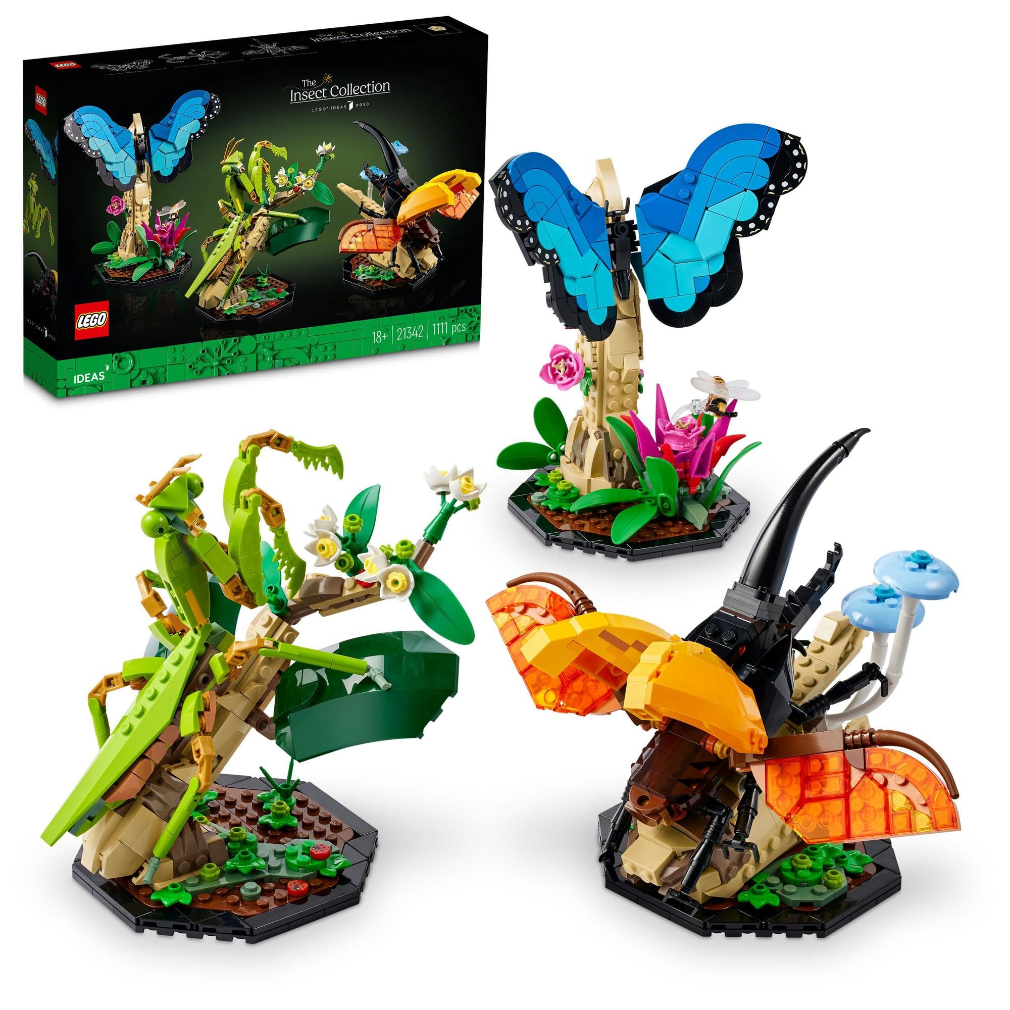 八九様 リクエスト 2点 まとめ商品 Amazon.co.jp: レゴ(LEGO) アイデア 昆虫コレクション おもちゃ