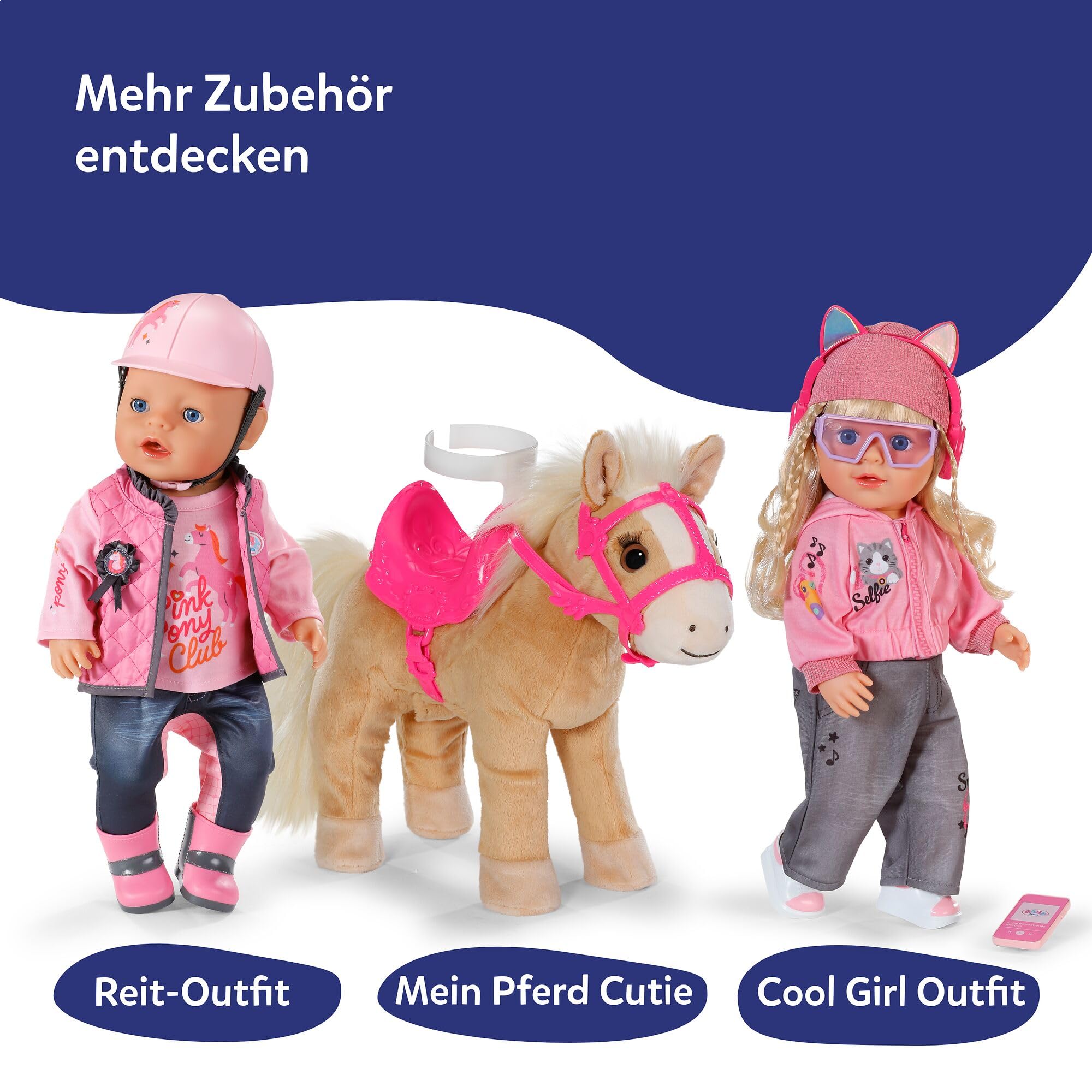 BABY born Adventskalender mit 24 Überraschungen für 43 cm Puppen