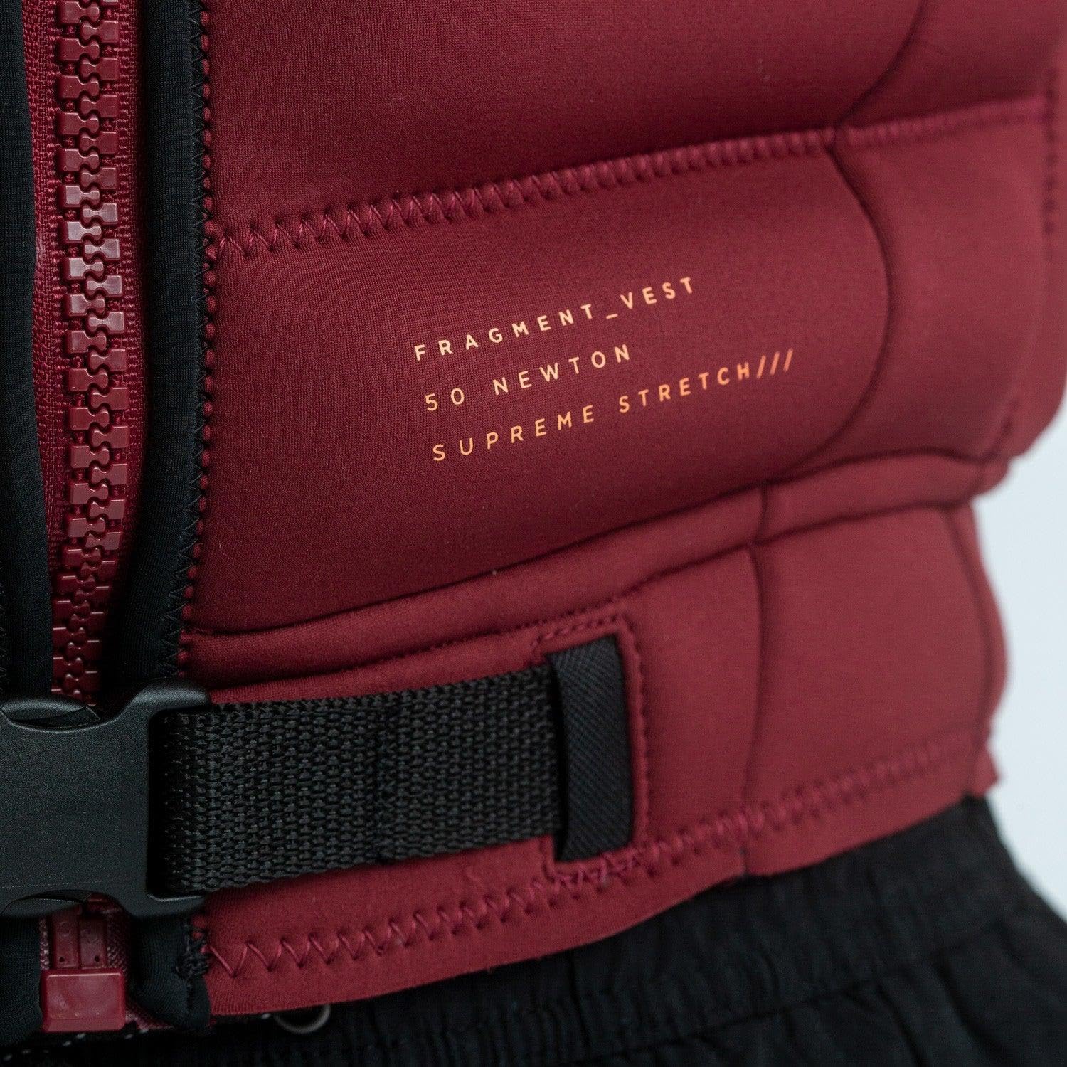 Jobe Fragment Weste 2022 Burgundy Red, XXL+