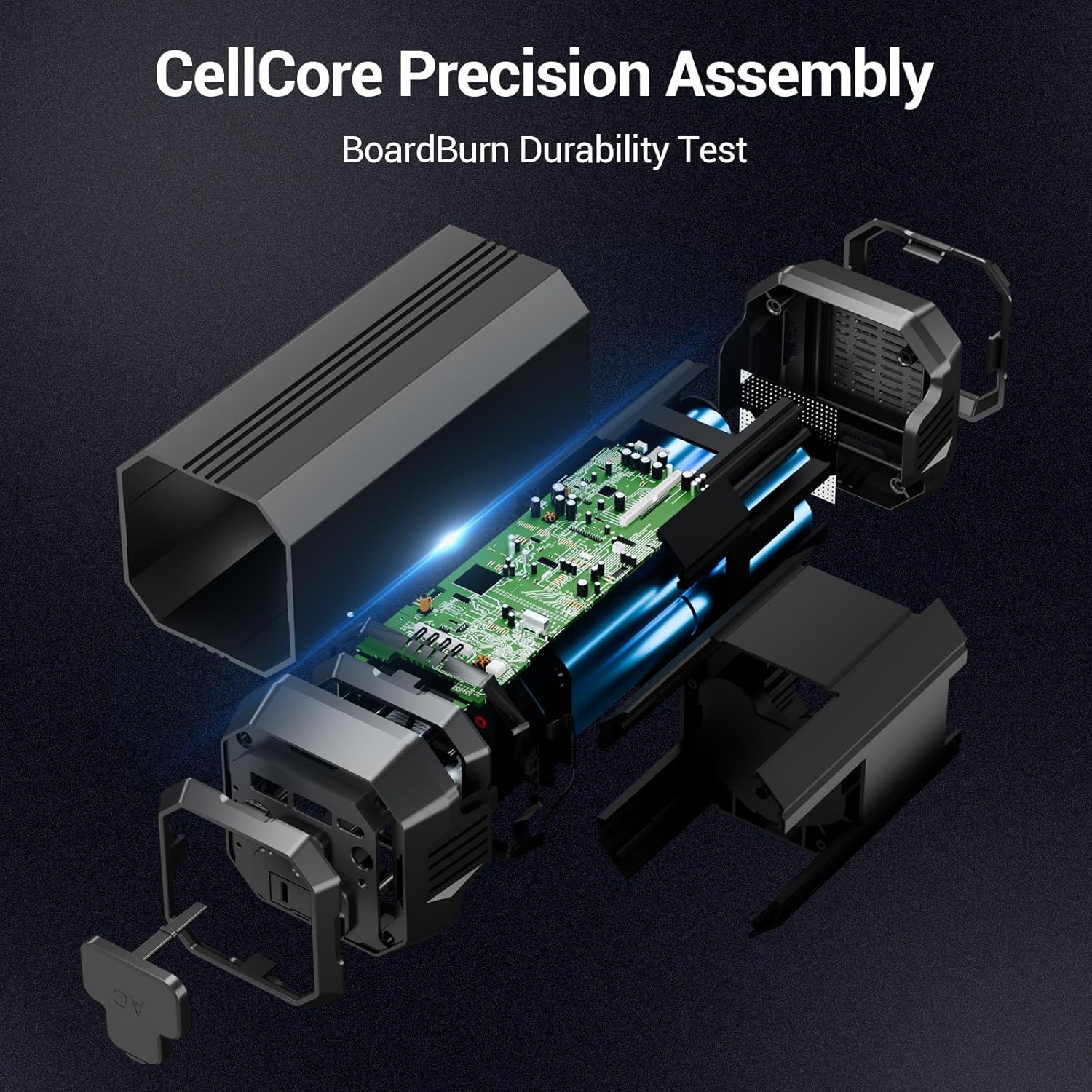 Portable Laptop Power Bank with 120W AC Outlet, 31200mAh Portable Laptop Charger, 65W PD USB C Backup Power Source for Travel and Outdoor Activities image 6 of 7 B0F7X4B2RL