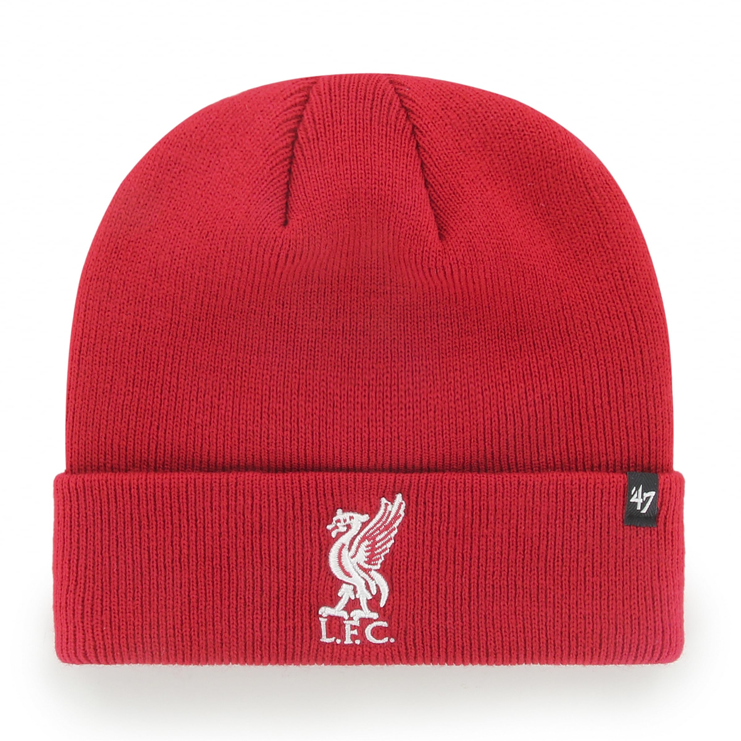 Unisex Red 47 Liverpool Fc Wool Hat - Cuffed Beanie - One Size Fits Most