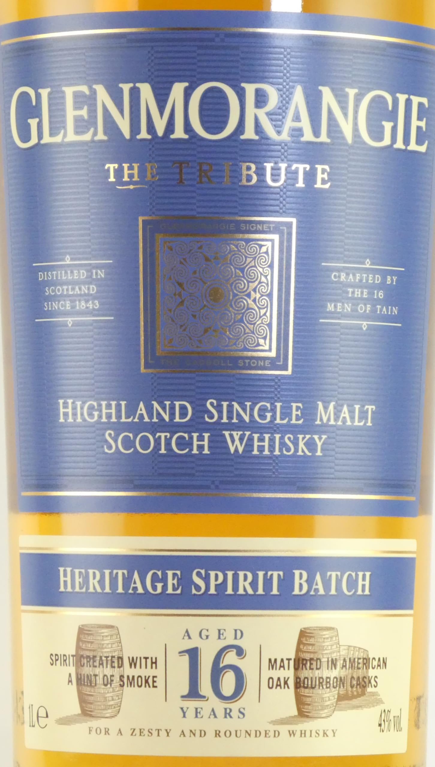 Amazon.co.jp: Glen Morange 16 Years Tribute 43 Degrees 1,000 ml 