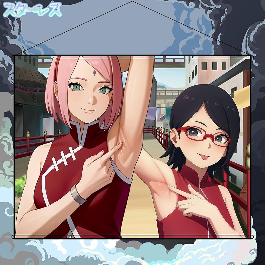 【希少!?早い者勝ち!!】ぶらばん タペストリー Amazon.co.jp: Starless タペストリー 忍者 うちはサラダ