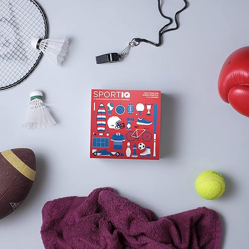 Miniatura 4 de Juego de fiesta Sport IQ – El mejor juego de trivia para entusiastas del deporte. Juego de equipo desafiante para noche de juegos, divertido juego