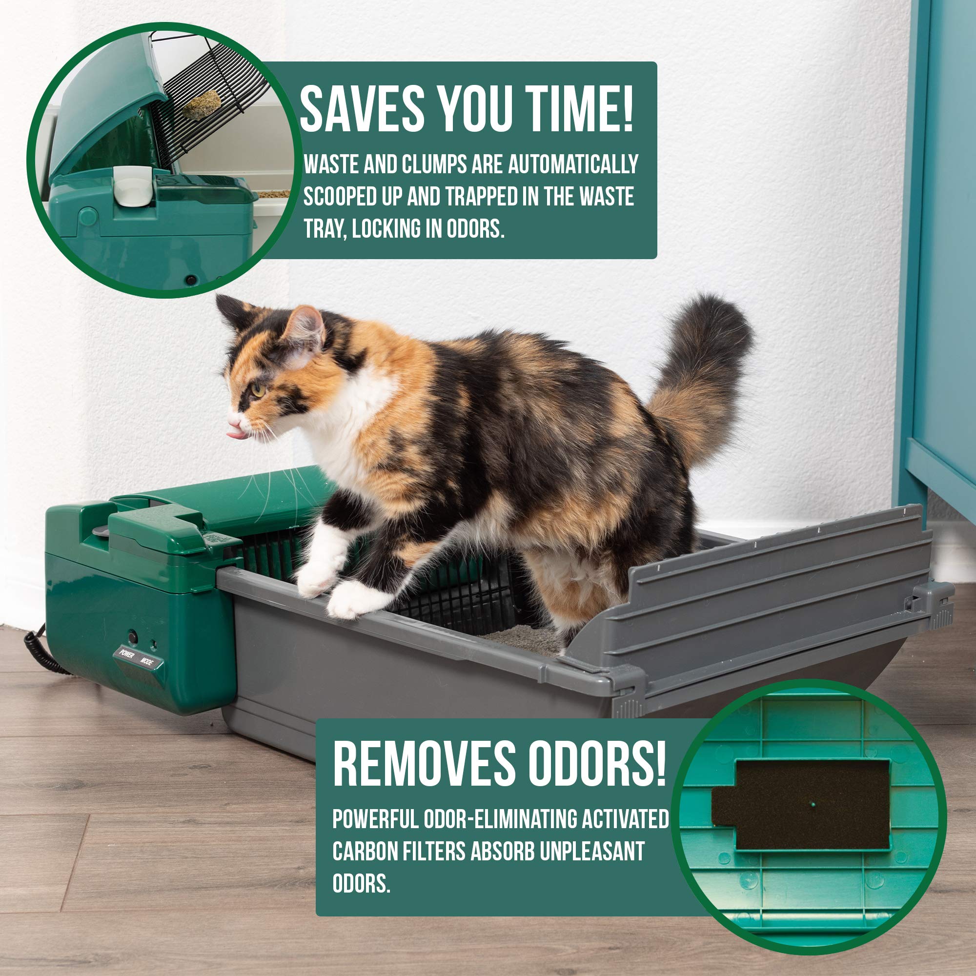 Pet Zone Smart Scoop Automatic Litter Box (Self Cleaning Litter Box