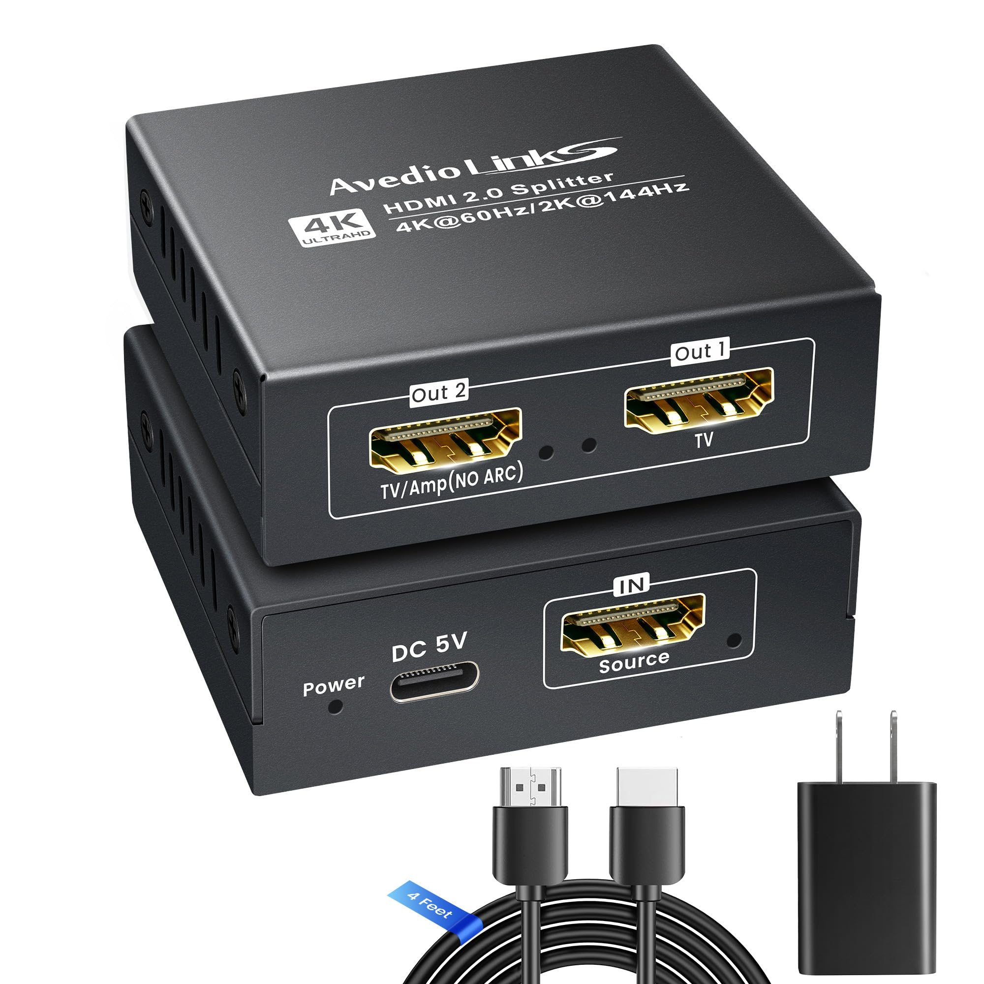 avedio links 4K@60Hz HDMI Splitter