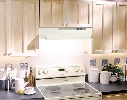 Vista 20 de Broan-NuTone - Campana extractora 413004 sin conductos, con luces, ventilador de escape, para debajo del gabinete, 30 pulgadas, acero inoxidable