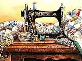 Kreuzstich Set Dampflokomotive - Vorgedruckt 40x50cm Für Erwachsene