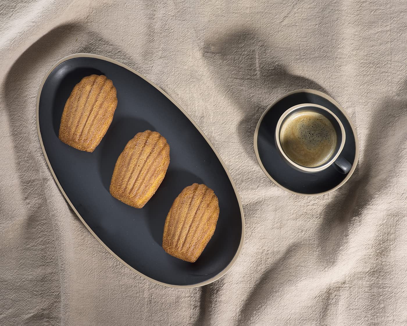 Cosy & Trendy Plato ovalado Galloway 29,5 x 16 cm, juego de 6