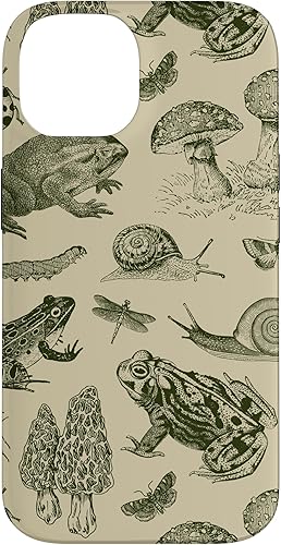 Miniatura 4 de Funda para iPhone XR con hongos de rana de los años 90, vintage, oscura