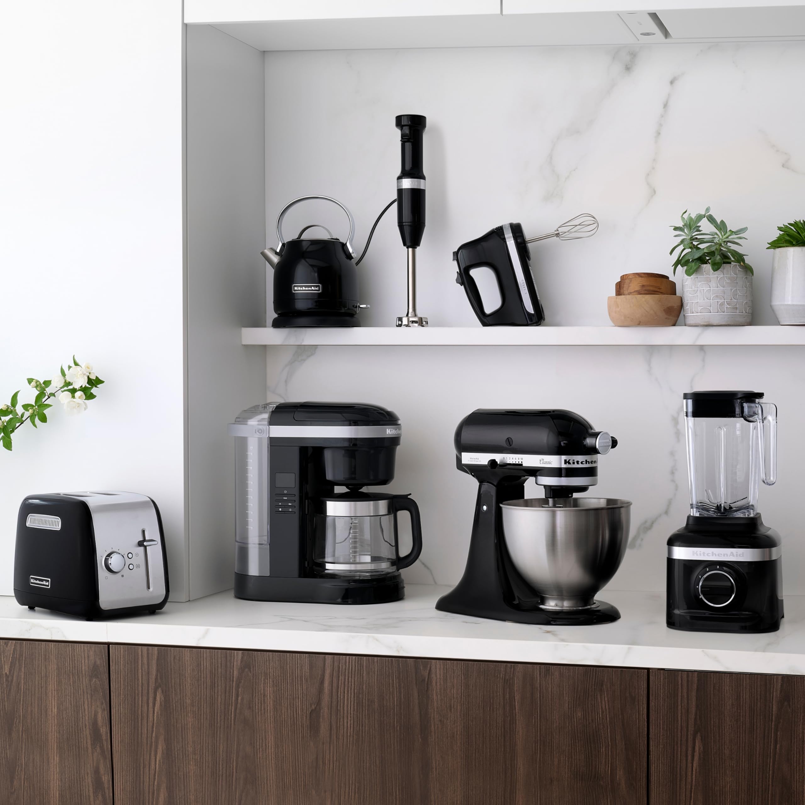 KitchenAid 5KEK1222EOB Wasserkocher Onyx, schwarz