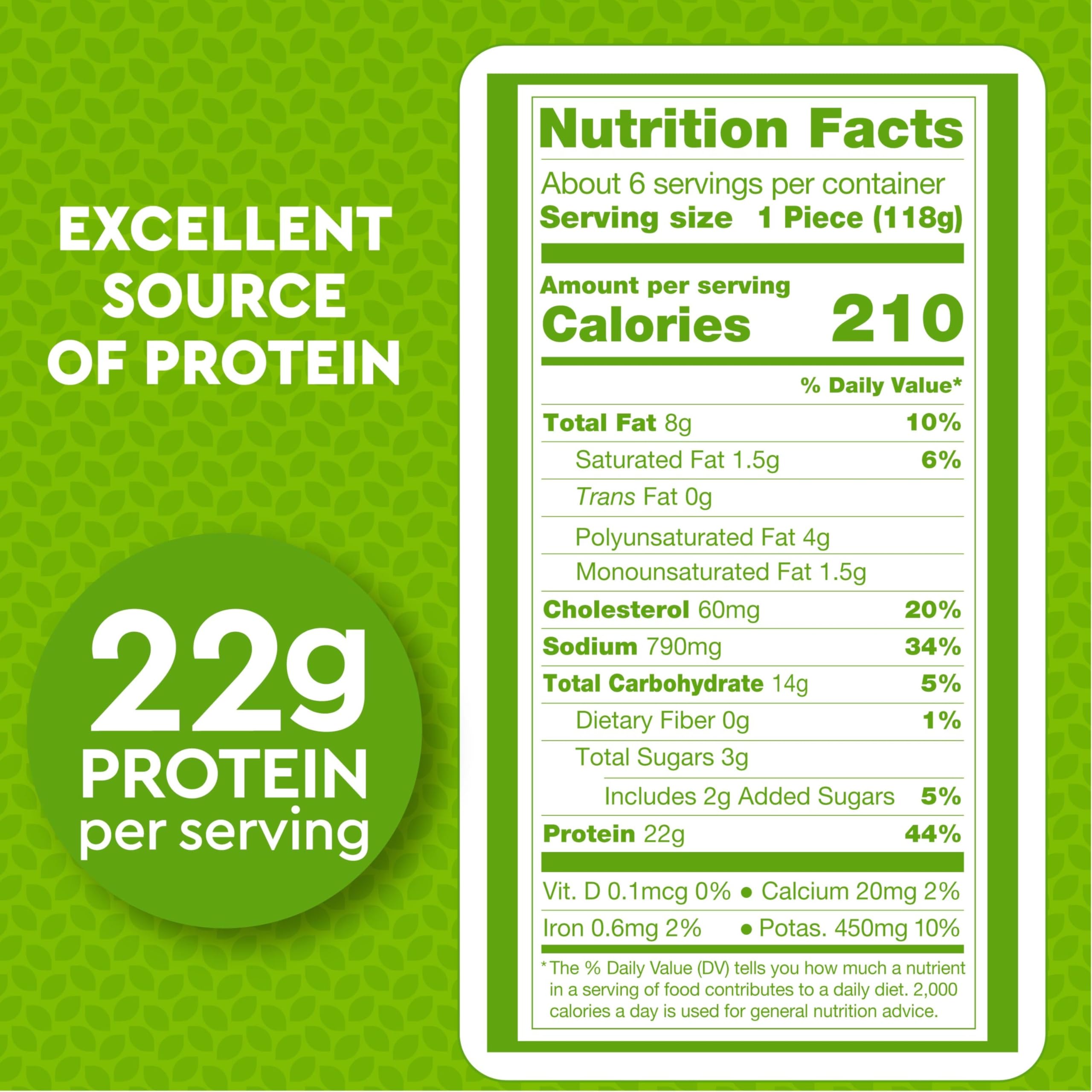 Just Bare Chicken Lightly Breaded Chicken Breast Fillets Fully Cooked 16 G Protein Frozen 1 5 LB — view 2