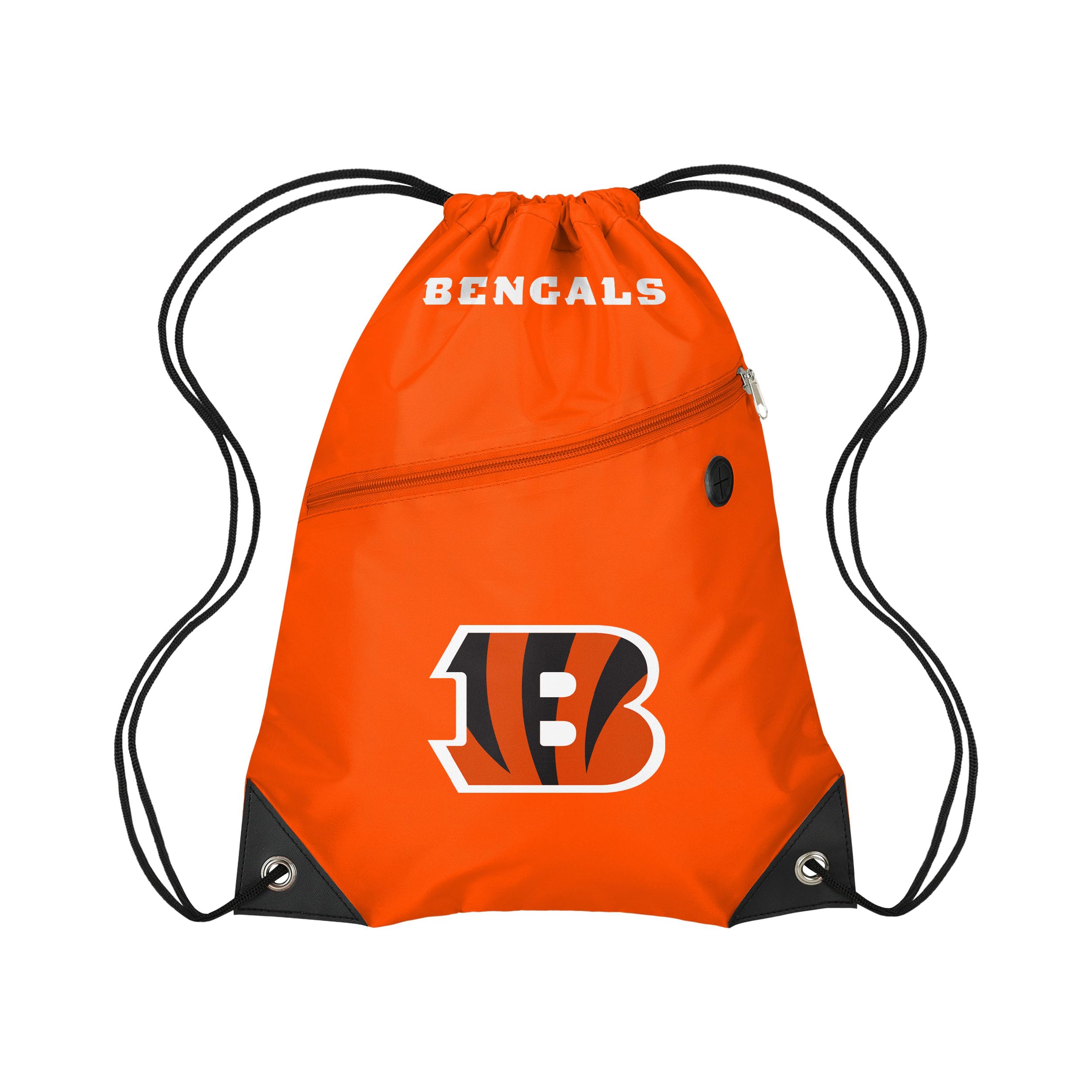 FOCO NFL Team Logo Pocket Drawstring Backpack