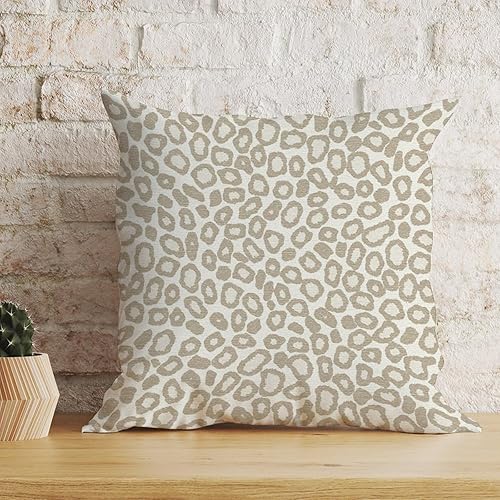 Vista 79 de Funda de cojín con estampado de guepardo rosa intenso, cojín cuadrado con estampado de animales fucsia, funda de almohada decorativa para el hogar