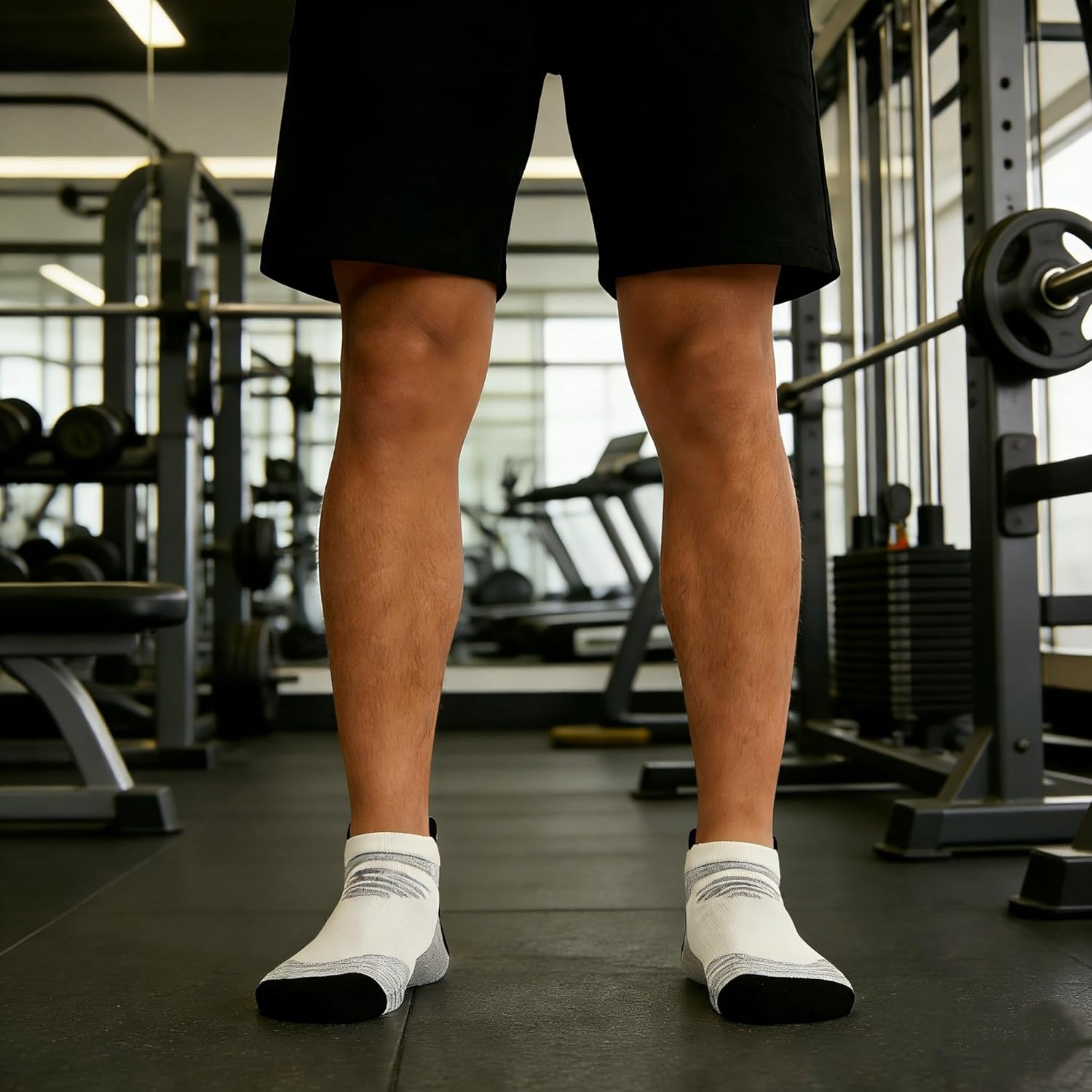 90% Merino Wool Sport Socks, Unisex Athletic Ankle Socks for Running, Hiking & Cycling,3-Pack - Image 3