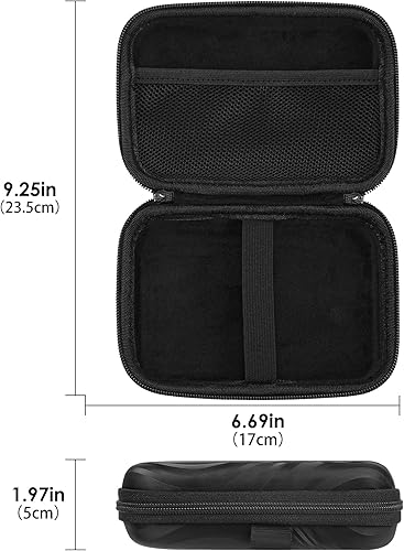 Miniatura 2 de Cargador solar portátil y estuche de viaje con banco de energía, caja de almacenamiento dura compatible con Anker PowerCore 10K y Durecopow 20000mAh