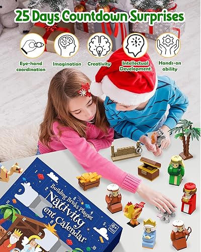 Miniatura 10 de Calendario de Adviento de pato de goma 2023, 24 días de cuenta regresiva, regalos de Navidad para niñas, niños pequeños de 1, 2, 3, 4 años, 4-12