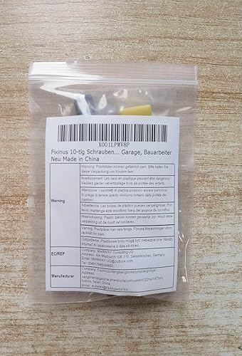 Miniatura 5 de fixinus Llave hexagonal de 14 de pulgada, doble cabezal con 10 puntas de destornillador en ángulo, juego de herramientas manuales para el hogar,