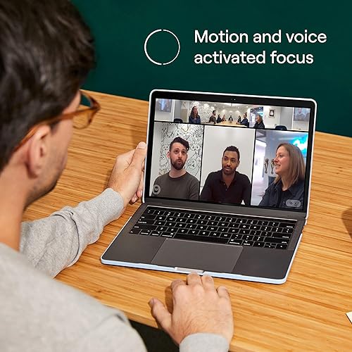 Miniatura 11 de Refurbished Meeting Owl 3-360 grados, cámara inteligente de videoconferencia HD de 1080p, micrófono y altavoz (enfoque automático del altavoz y zoom