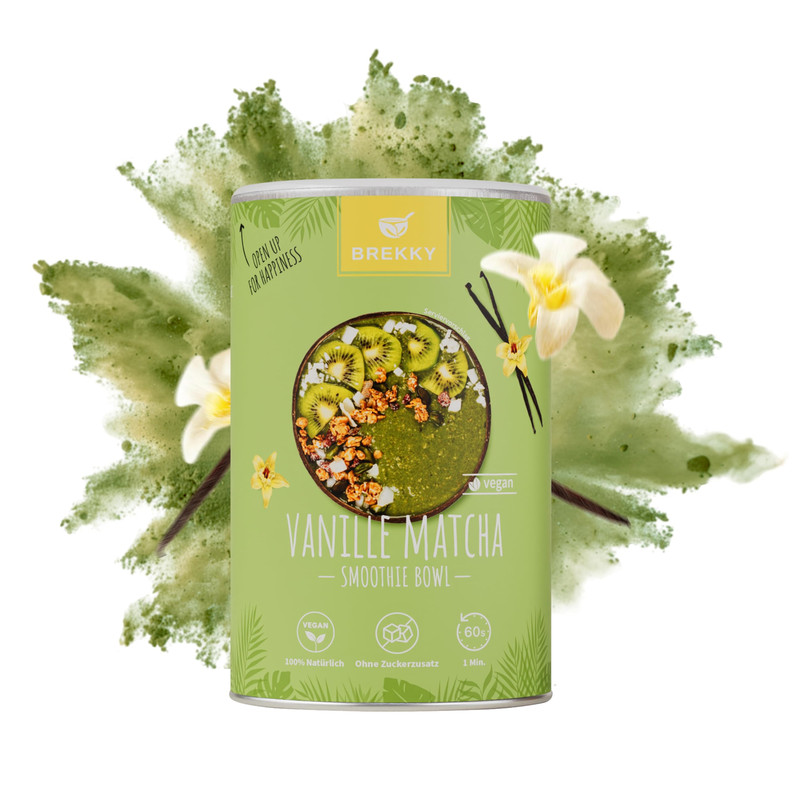 BREKKY - Smoothie Bowl - vegan - 100% natürlich - ohne Zuckerzusatz - perfektes Frühstück