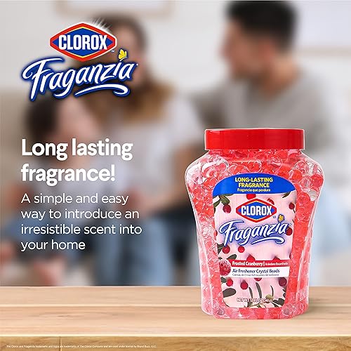 Miniatura 3 de Clorox Fraganzia Crystal Beads Ambientador en arándano esmerilado  Ambientador de ambiente de larga duración para el hogar o el automóvil